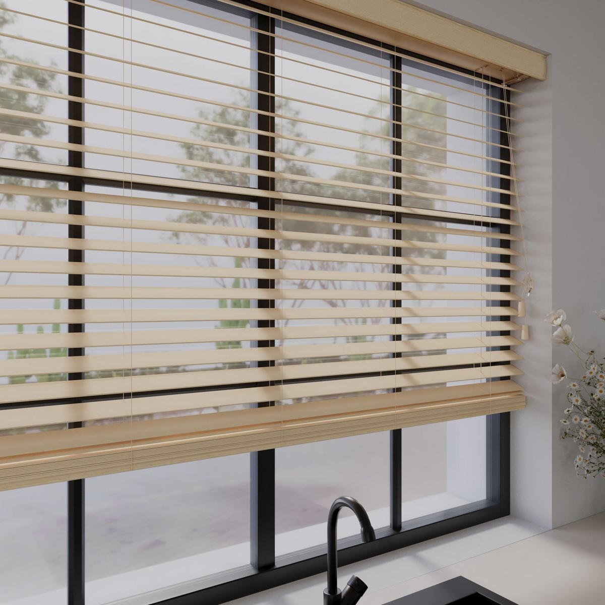 HOLZJALOUSIEN Cocoon Naturel - Naturfarben, Holz (210/175cm) - Cocoon Home Concepts