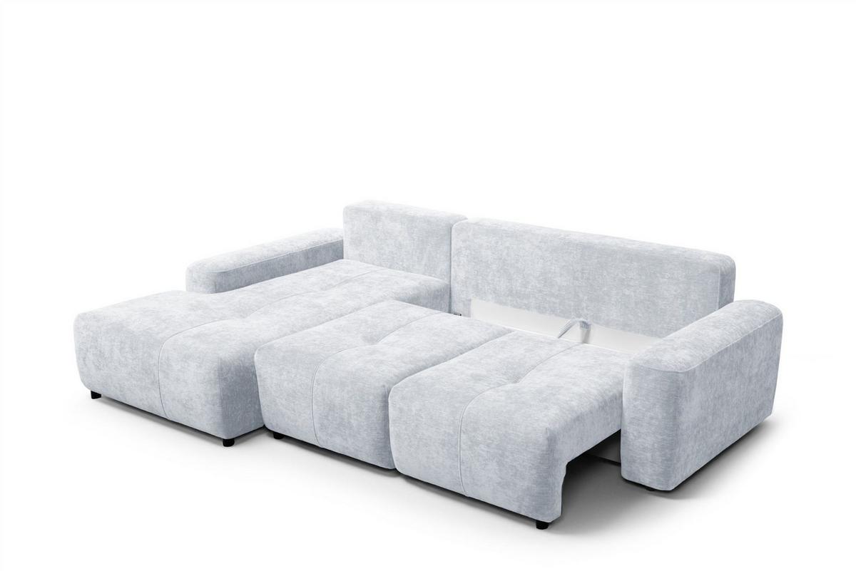 ECKSOFA Argos In Vibe - Hellblau, Holzwerkstoff/Textil (170/267cm) - Fun Möbel
