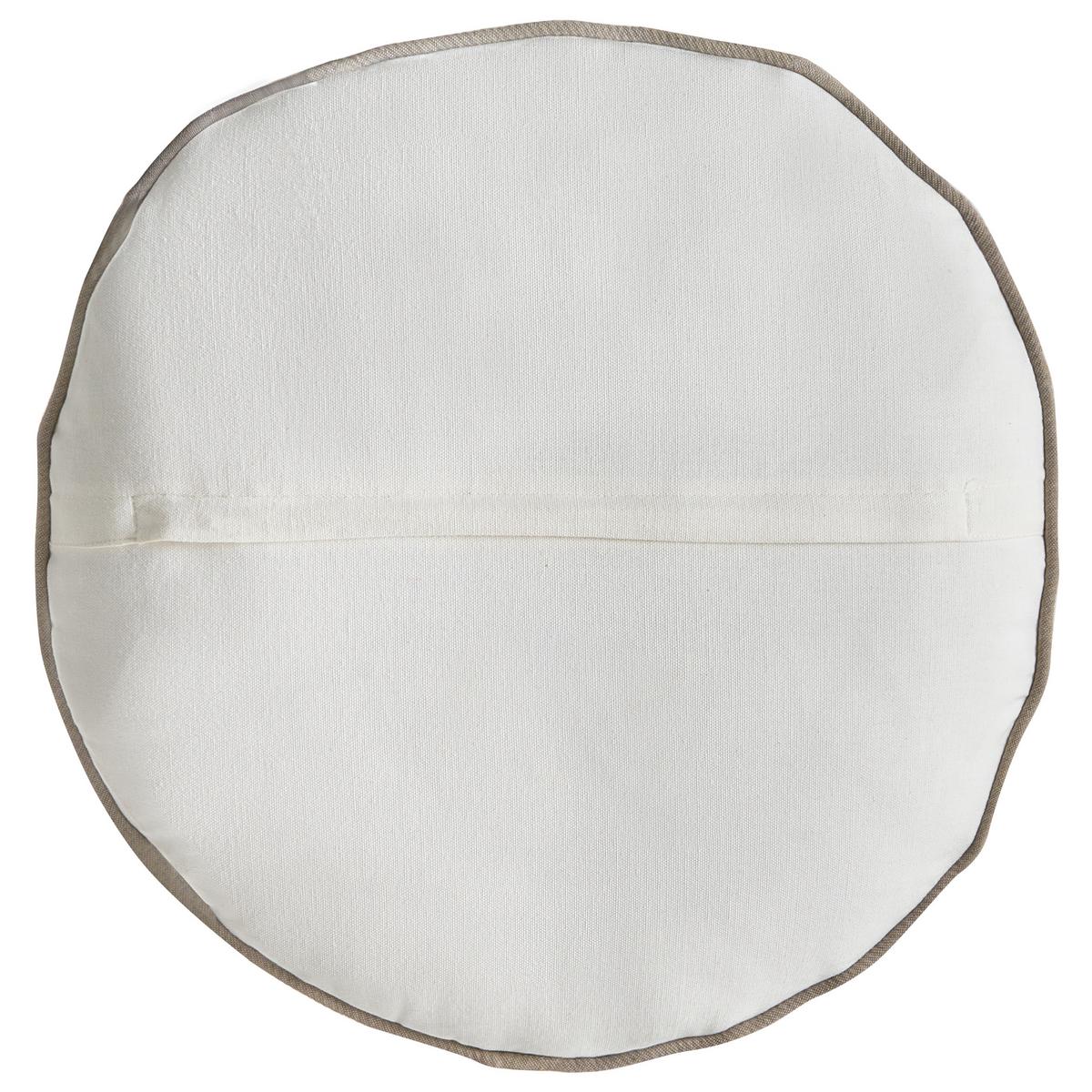 DEKOKISSEN 2er-Set Weiß 45/45 cm Sindora - Weiß, Textil (45/45cm) - Beliani