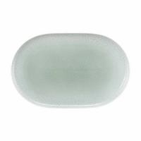 SERVIERPLATTE Sento Home Aura mint 33 x 20 cm - Mintgrün, Keramik (20.5/2.7/33.4cm) - Seltmann Weiden