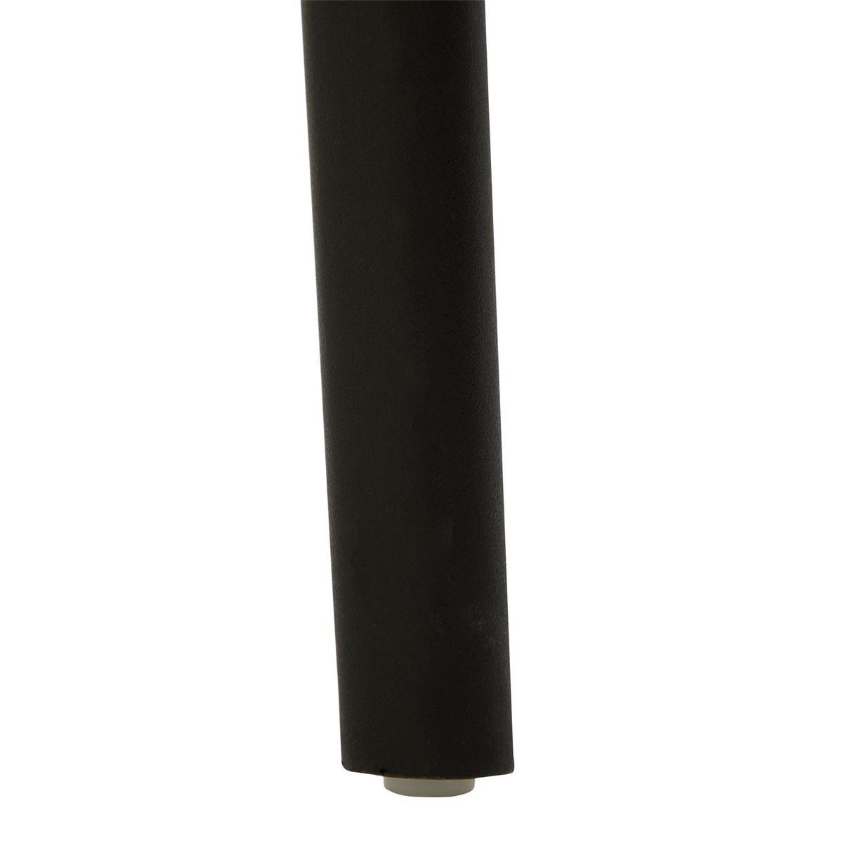 GARTENSTÜHLE TERRA 4er-Set schwarz - Schwarz, Textil (55/81/52cm) - IDIMEX