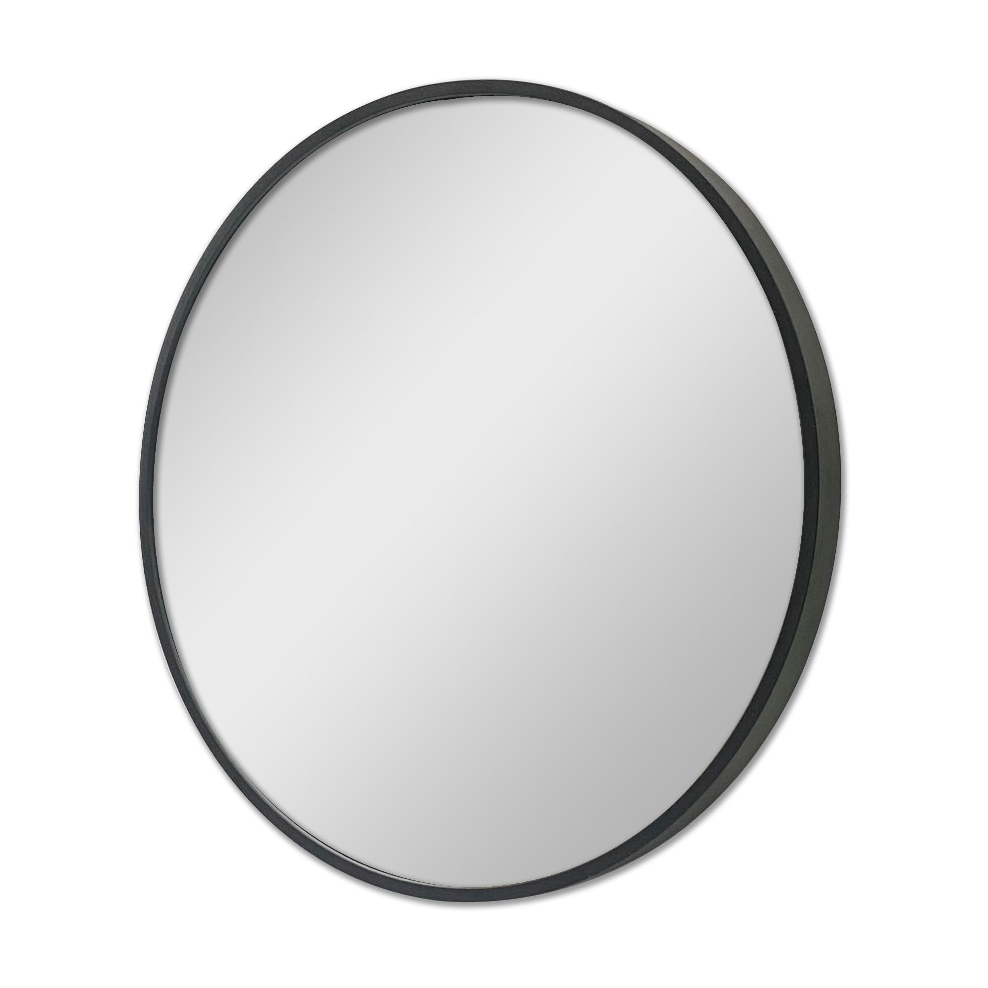 WANDSPIEGEL Modugno - Schwarz, Glas/Metall (60/2.8/60cm) - [en.casa]