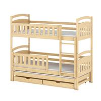 BETT 90/200 Jules Holz - Braun, Holzwerkstoff (90/200cm) - Petits-meubles