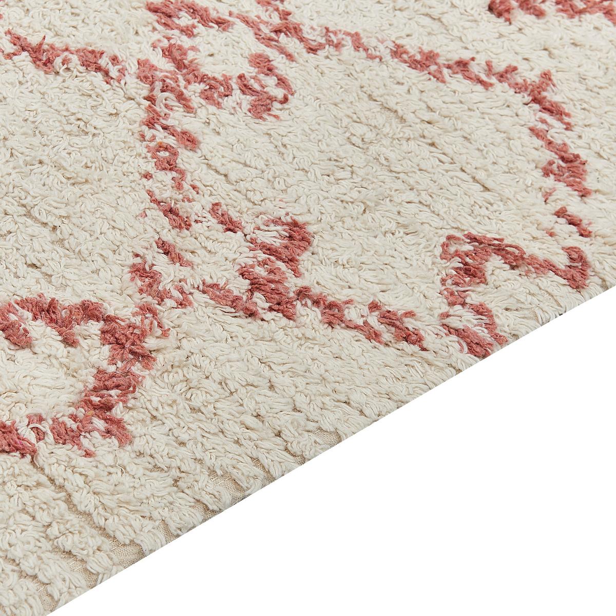 KURZFLOR-TEPPICH Buxar 230/160 cm - Beige, Textil (160/230cm) - Beliani