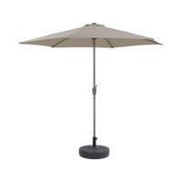 SONNENSCHIRM sol Ekru - Beige, Metall (300/300cm) - Habitat Garten