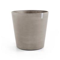 BLUMENTOPF Amsterdam Wheels 100,2/88,7 cm Taupe - Taupe, Kunststoff (100.2/88.7cm) - Ecopots