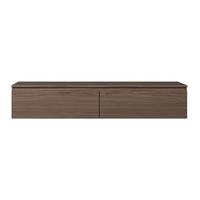 TV-LOWBOARD Bemmi Walnuss Wisconsin 150 cm - Dunkelbraun, Holzwerkstoff (150/28.4/31.8cm) - Selsey