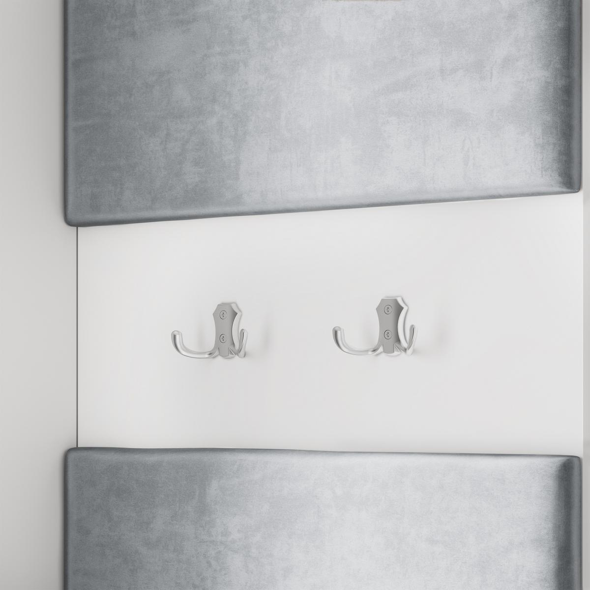 GARDEROBENSCHRANK LORI 95/181/51 cm Modern Kaschmir - Kaschmir/Hellgrau, Holzwerkstoff (95/181/51cm) - MASSENO