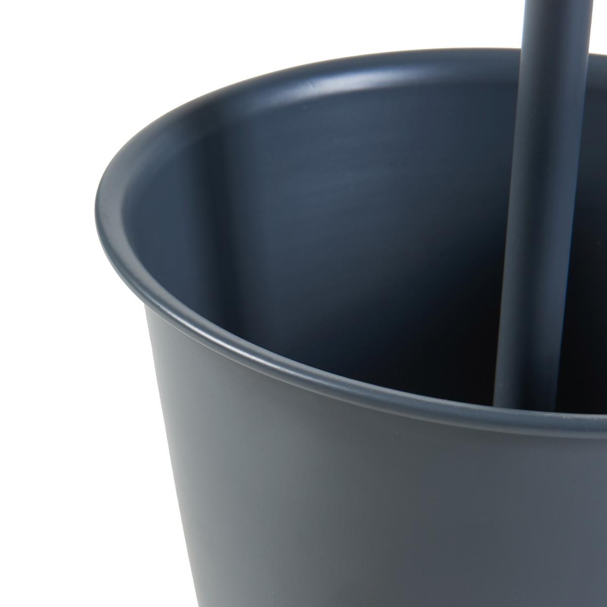 PFLANZENSTÄNDER Alphen - Schwarz, Metall (23/48cm) - [en.casa]