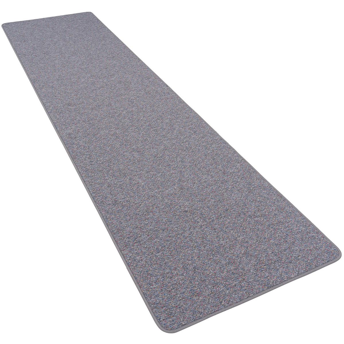 LÄUFER TEPPICH SCHLINGEN TEPPICH ALMA MELIERT - Grau, Textil (100/400cm) - Snapstyle