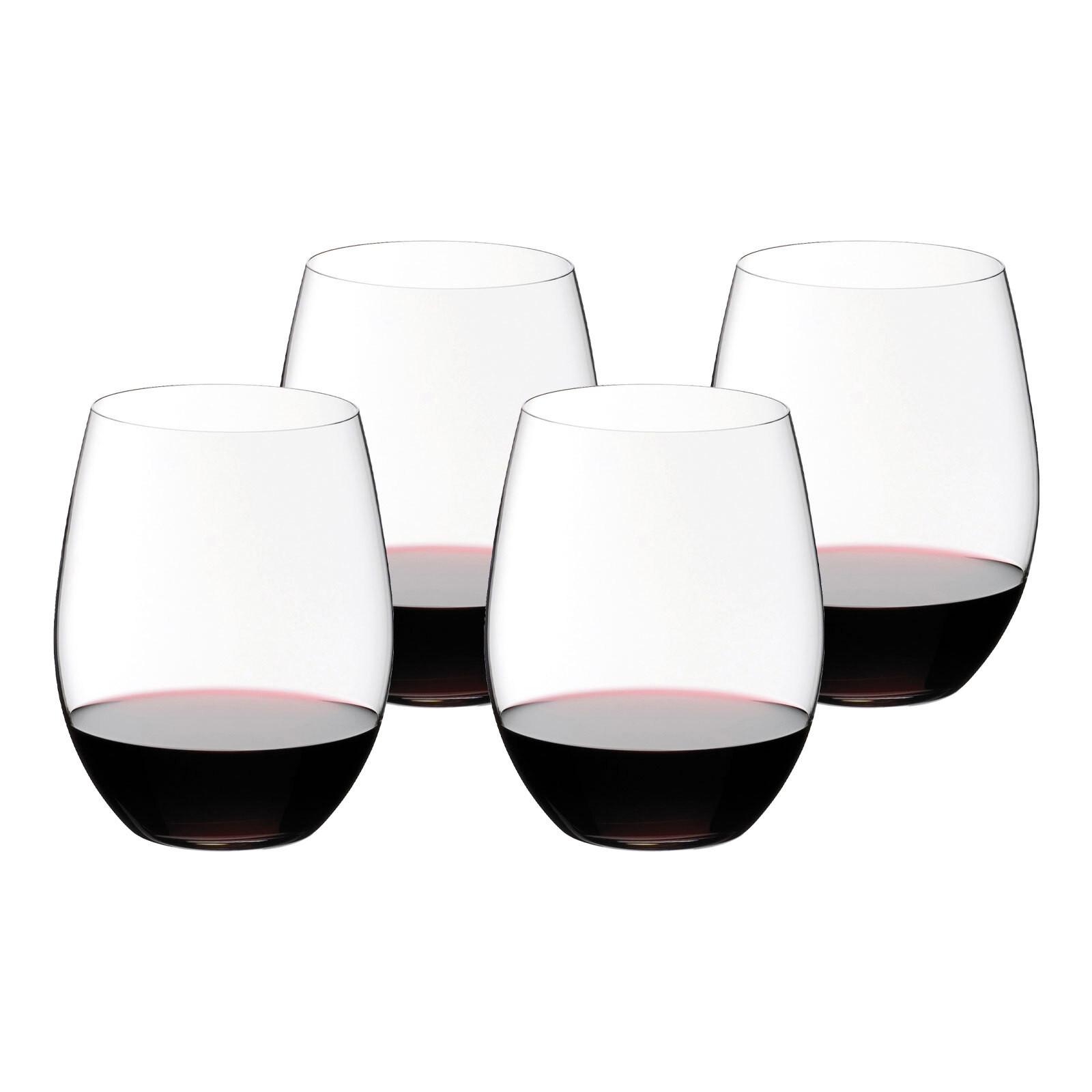 WEINTUMBLER CABERNET / MERLOT O transparent 600 ml 4er Set - Transparent, Glas (0.6L) - Riedel