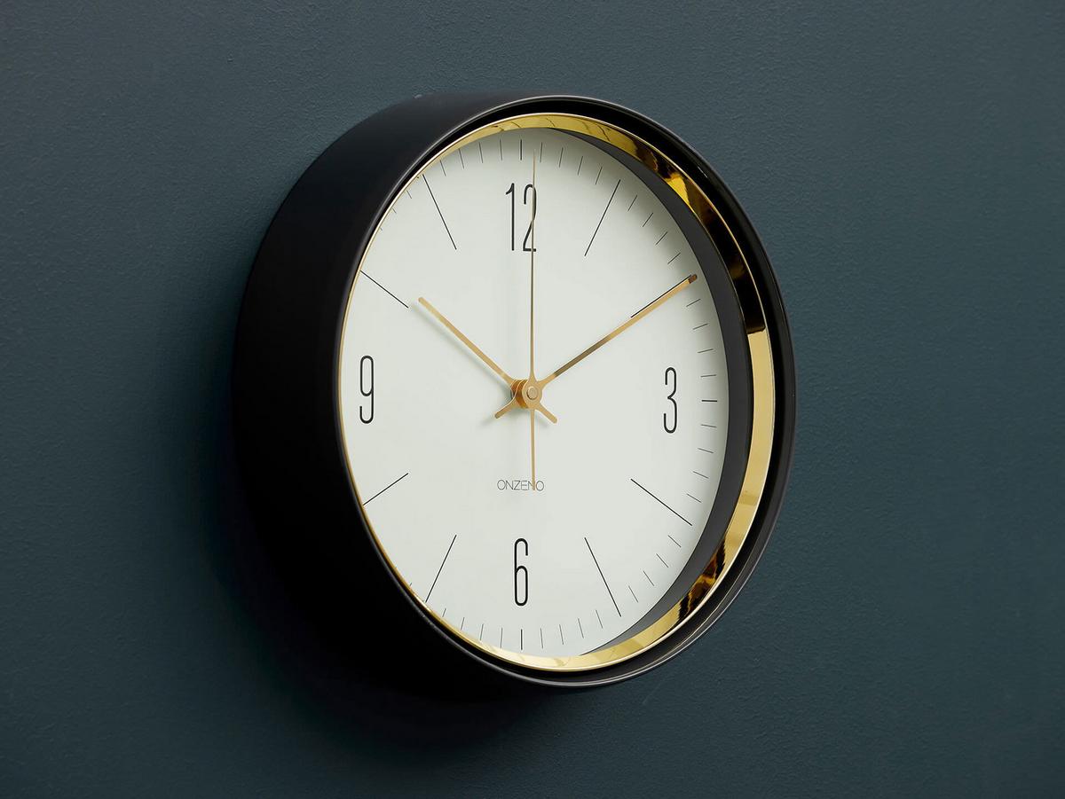 WANDUHR Design Weiß 33/33 cm - Weiß, Glas (32.7/32.7/5cm) - ONZENO