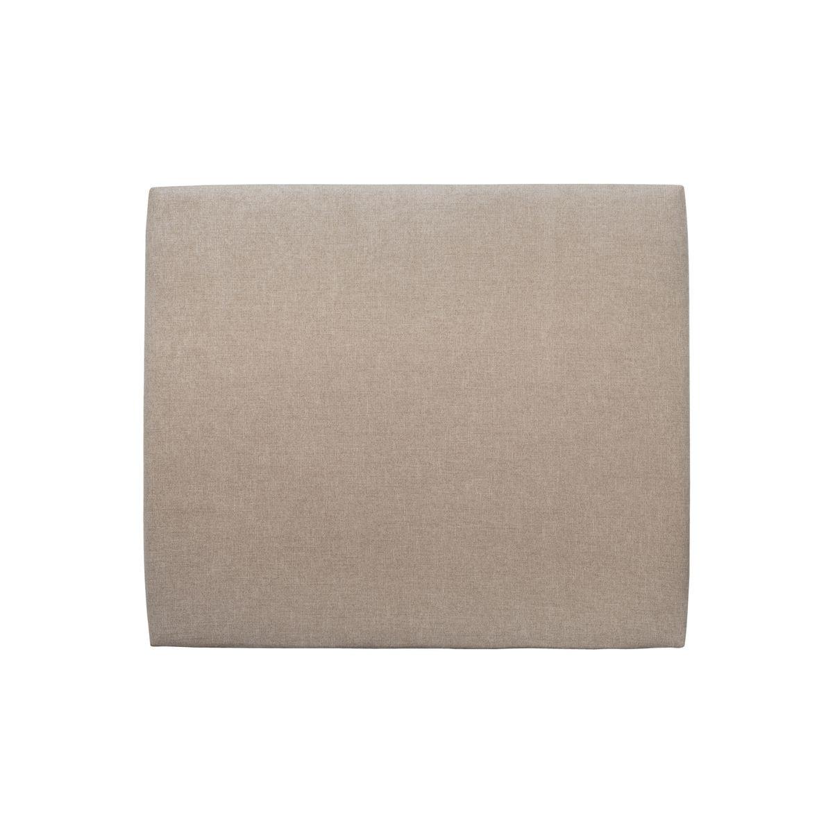 KOPFTEIL gepolstertes – Beigebrauner Stoff - 150 cm - Beige/Braun, Karton/Holz (150/120/10cm) - Sommeil de Plomb