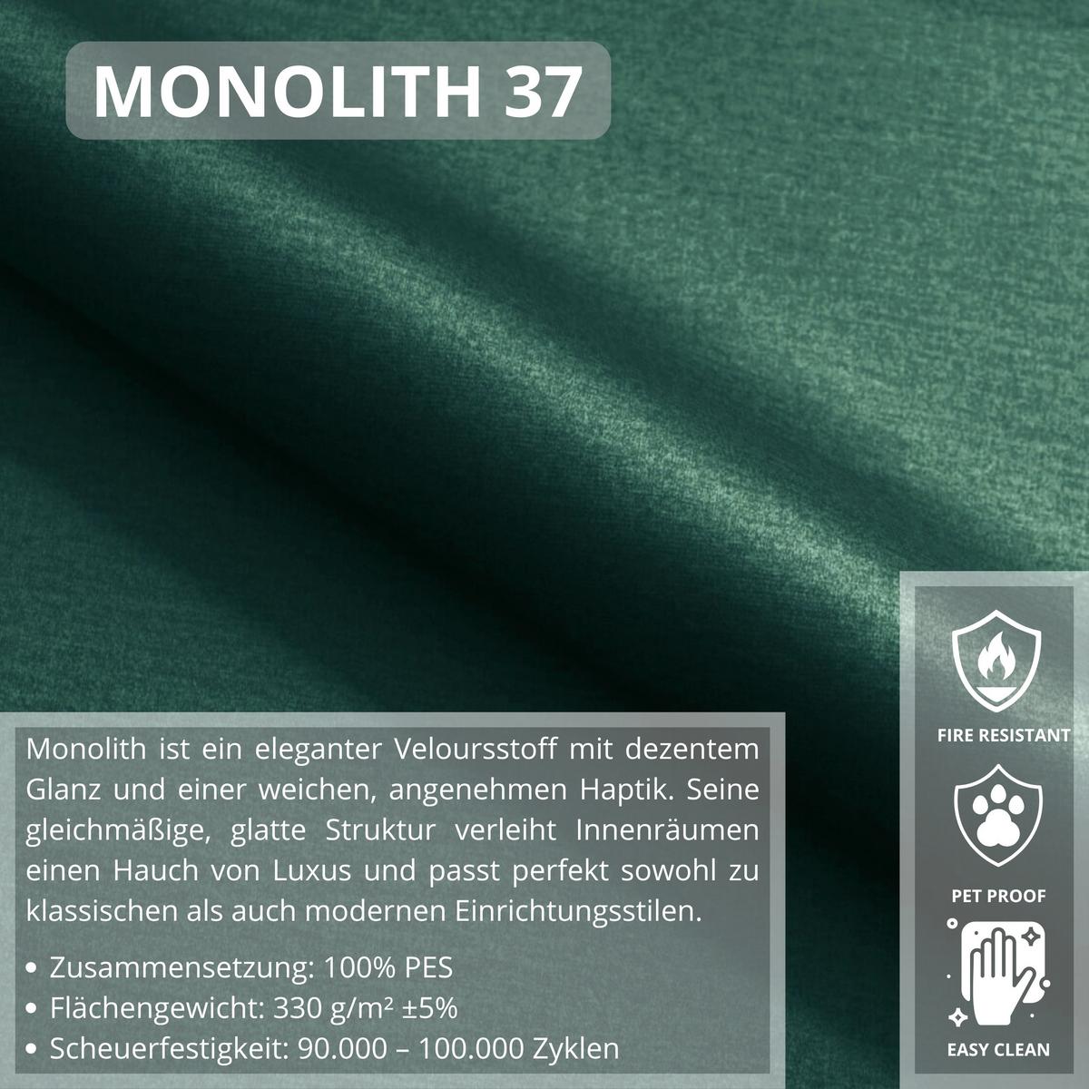 ECKSCHLAFSOFA Alons verstellbaren Kopfstützen, Dunkelgrün, links - Chromfarben/Dunkelgrün, Textil (275/203cm) - Beautysofa