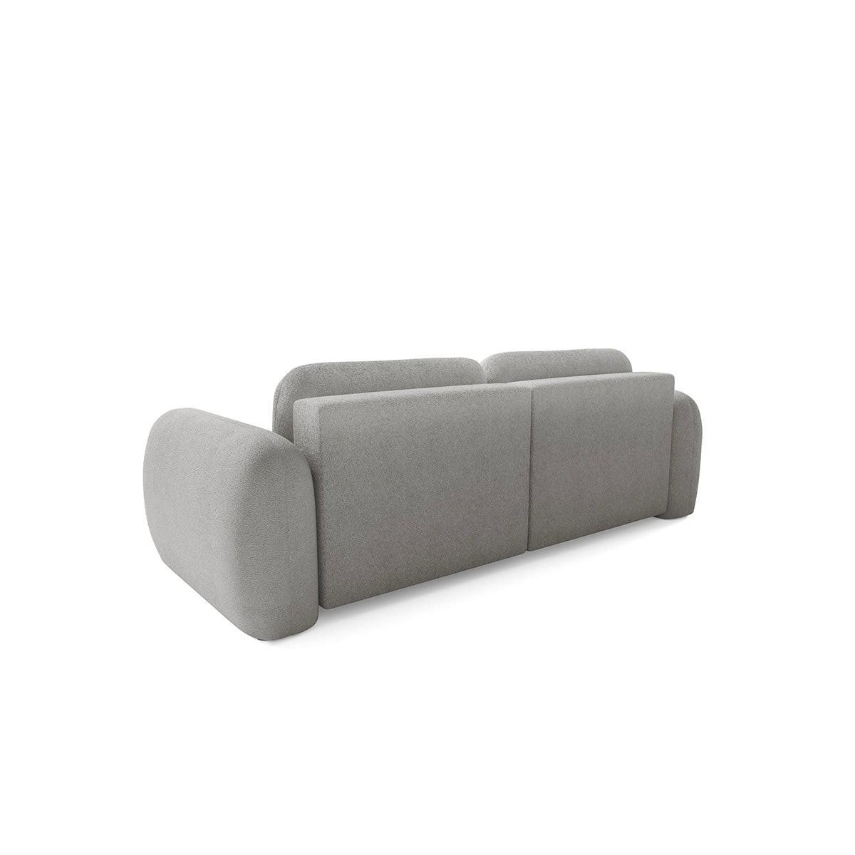 ECKSOFA Livio 3 Sitzplätze Hellgrau - Hellgrau, Holz (270/165cm) - Petits-meubles