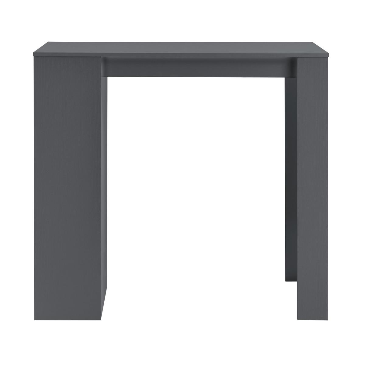 BARTISCH Kouvala - Dunkelgrau, Holzwerkstoff (50/110/103cm) - [en.casa]