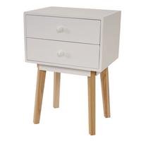 KOMMODE Weiß - Weiß, Holz (40/59/30cm) - MCW
