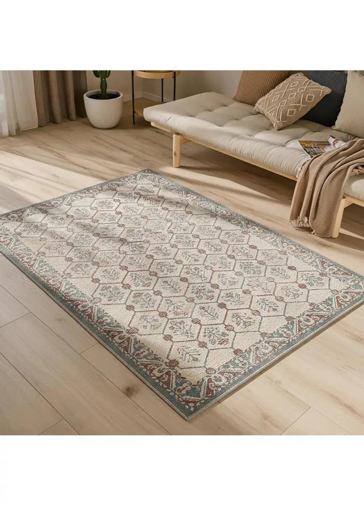 IN- & OUTDOOR-TEPPICH Blau / Kupfer Lua 80/150 cm - Blau/Kupferfarben, Textil (80/150cm) - Atticgo