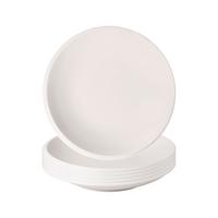 SCHALEN FLACH NewMoon weiß ø 25 cm 6er Set - Weiß, Keramik (25cm) - Villeroy & Boch
