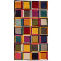 TEPPICH MEON, geometrisch, aus Polypropylen, Florhöhe 11 mm, Bunt, 160 x 230 cm - Multicolor, Textil (230/160cm) - KADIMA DESIGN