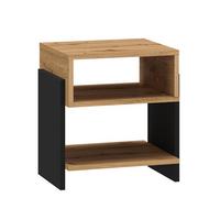 NACHTTISCH Tara Holz - Braun, Holzwerkstoff (42/46/35cm) - Petits-meubles