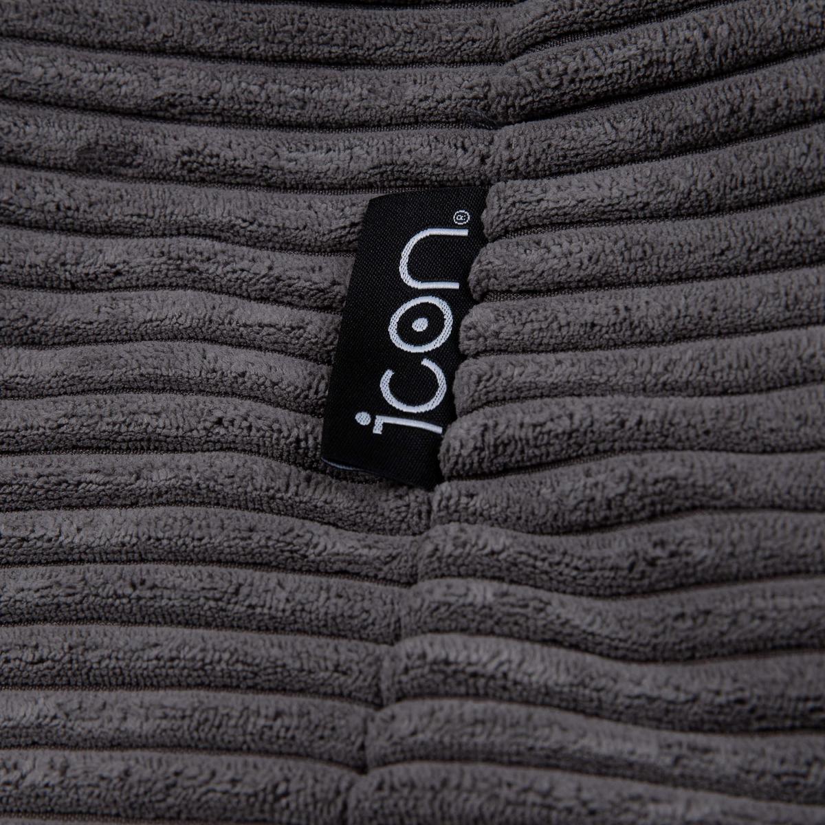 SITZSACK Dalton - Dunkelgrau, Kunststoff/Textil (82/76/82cm) - icon