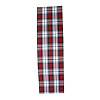 TISCHLÄUFER Macduff rot kariert 44/178 cm, 100% Baumwolle - Rot, Textil (44/178cm) - Homescapes