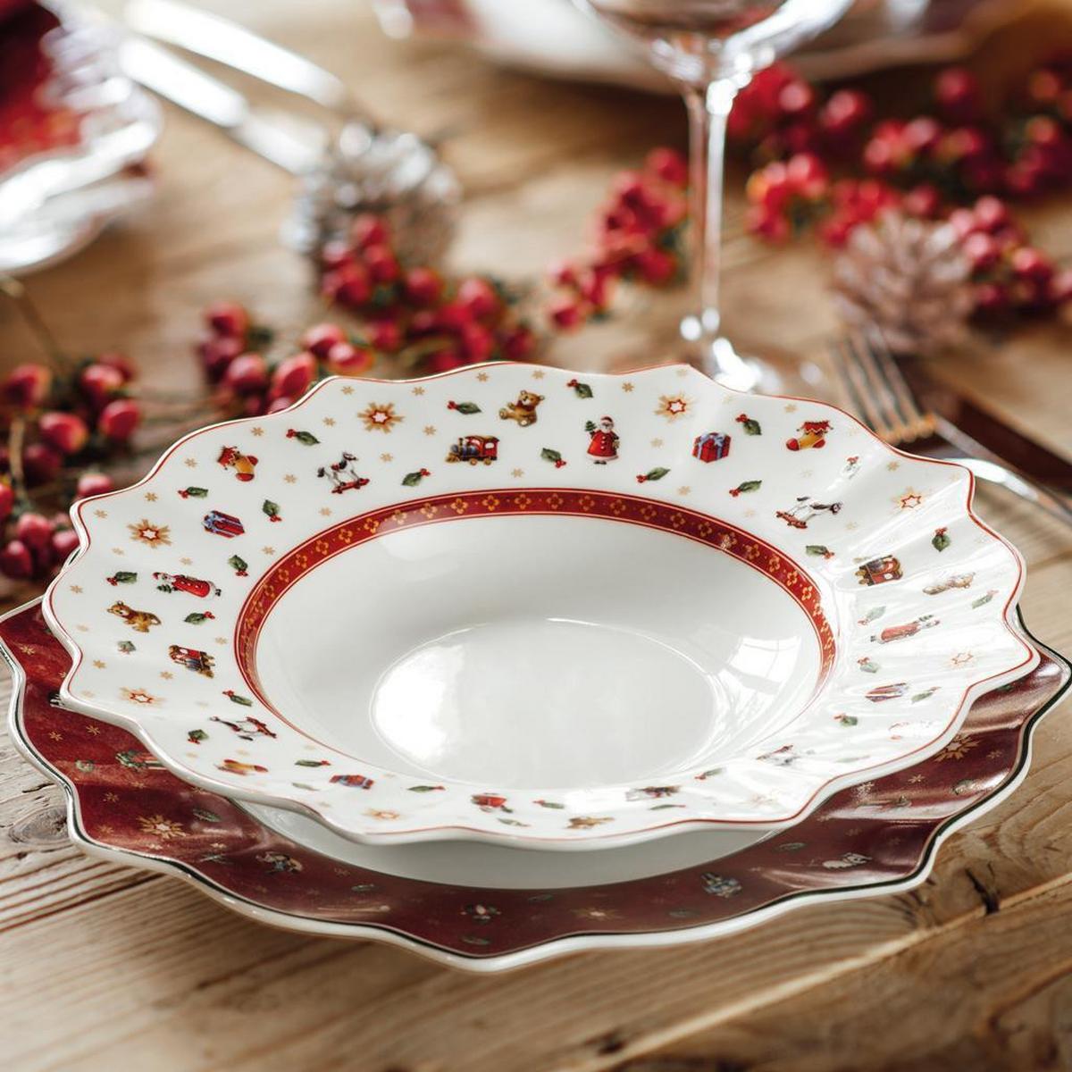SUPPENTELLER Toy's Delight bunt ø 26,4 cm 6er Set - Multicolor, Keramik (26.4cm) - Villeroy & Boch