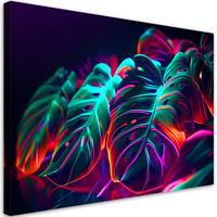 KUNSTDRUCK Bunt 90/60 cm - Multicolor, Textil (90/60cm) - KUNSTLOFT