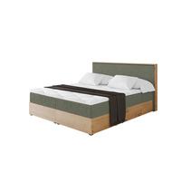 BOXBETT LOLLI9 - 120x200 - H4 Olivgrün - Olivgrün, Holzwerkstoff (120/200cm) - ALTDECOR