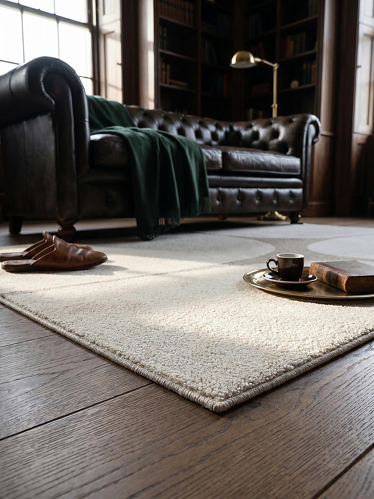 KURZFLORTEPPICH Abstrakt MUOTA Polypropylen Creme 120 x 160 cm - Beige, Textil (120/160cm) - KADIMA DESIGN