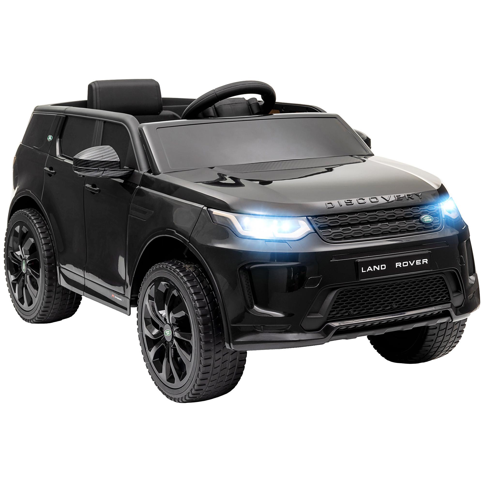 KINDER Elektroauto 12V Kinderauto mit 2,4G Fernbedienung, Musik, 3-5 km/h - Schwarz, Kunststoff (106/65.5/51cm) - AIYAPLAY