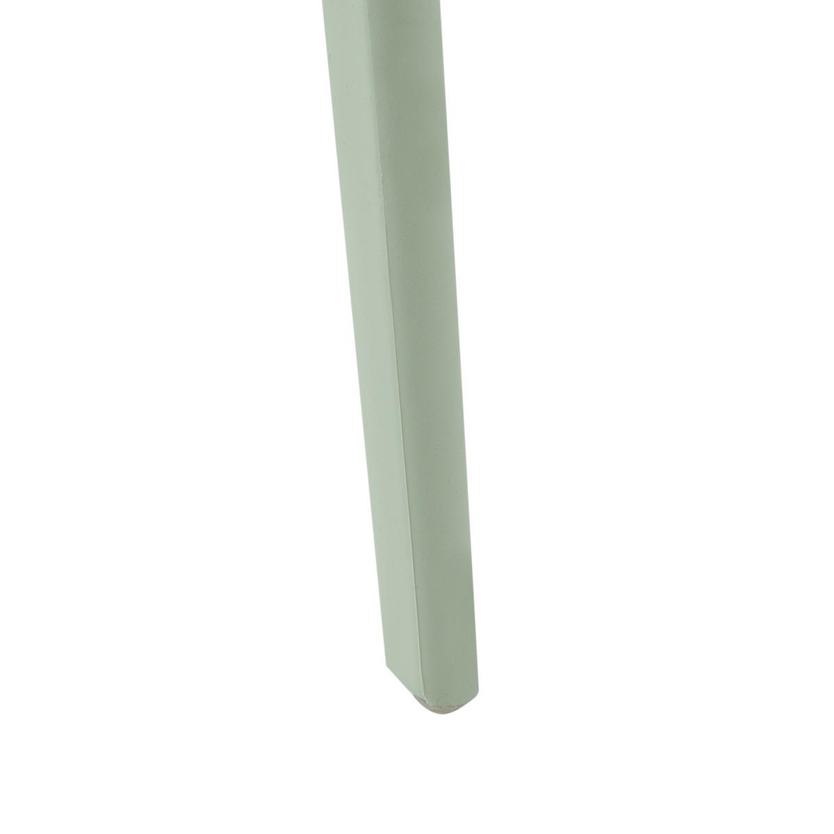 GARTENSTUHL 4er-Set Hellgrün Illumani - Hellgrün, Kunststoff (42/80/48cm) - Beliani