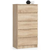 KOMMODE Eiche Sonoma 121/60/40 - Sonoma Eiche, Holzwerkstoff (60/121/40cm) - RAUMHIRSCH FURNITURE
