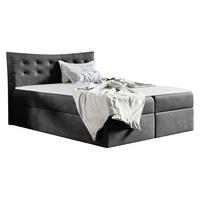 BOXBETT Havana - H3 - Grau, Holz (120/200cm) - MIRJAN24