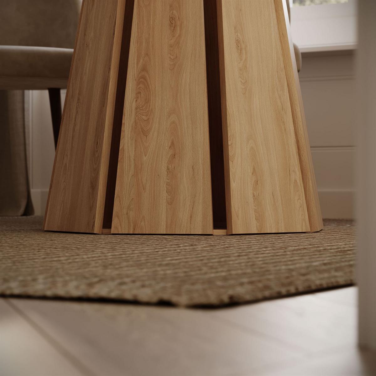 ESSTISCH SILVA ausziehbar, Naturbuche, 100-140cm - Naturfarben, Holzwerkstoff (100/100/76cm) - Lookway