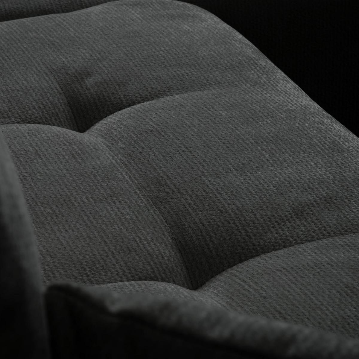 ECKSOFA CLOUD II XL mit Schlaffunktion Vibe 98 - Grau, Textil (280/152cm) - Lookway