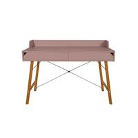 SCHREIBTISCH Lotta Rose - Rosa, Holzwerkstoff (120/60/86cm) - Petits-meubles