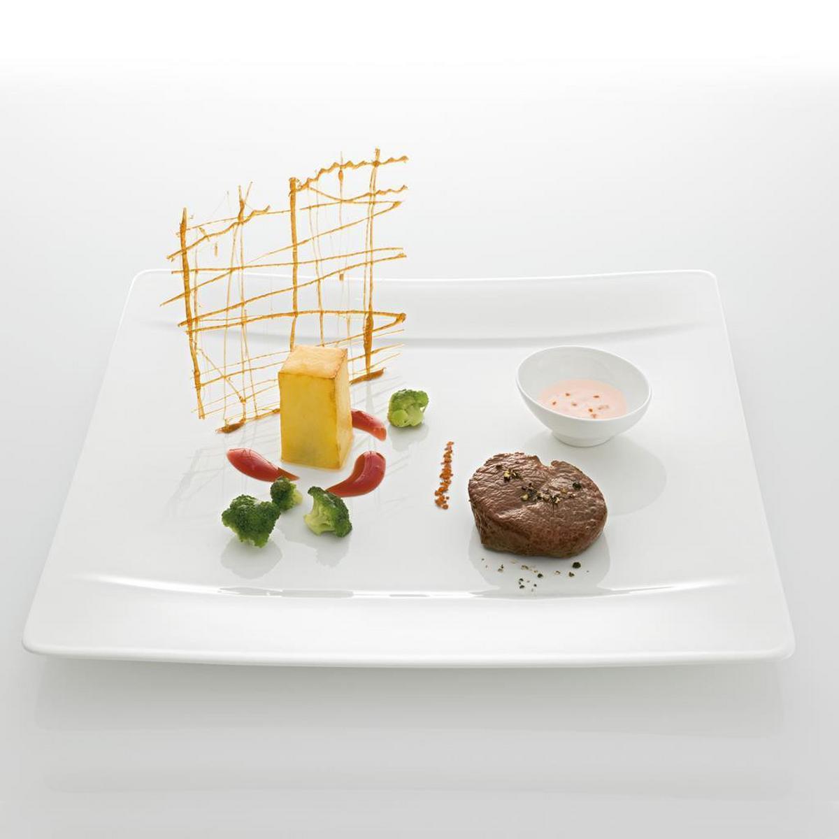 TAFELSERVICE Modern Grace weiß 12-tlg. - Weiß, Keramik (2/2/2cm) - Villeroy & Boch