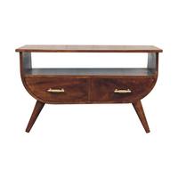 COUCHTISCH Agra - Braun, Holz (80/55/47cm) - Artisan Furniture