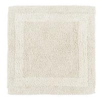 DUSCHVORLEGER 50/50 cm, 100% Baumwolle, wendbar - Creme, Textil (50/50cm) - Homescapes