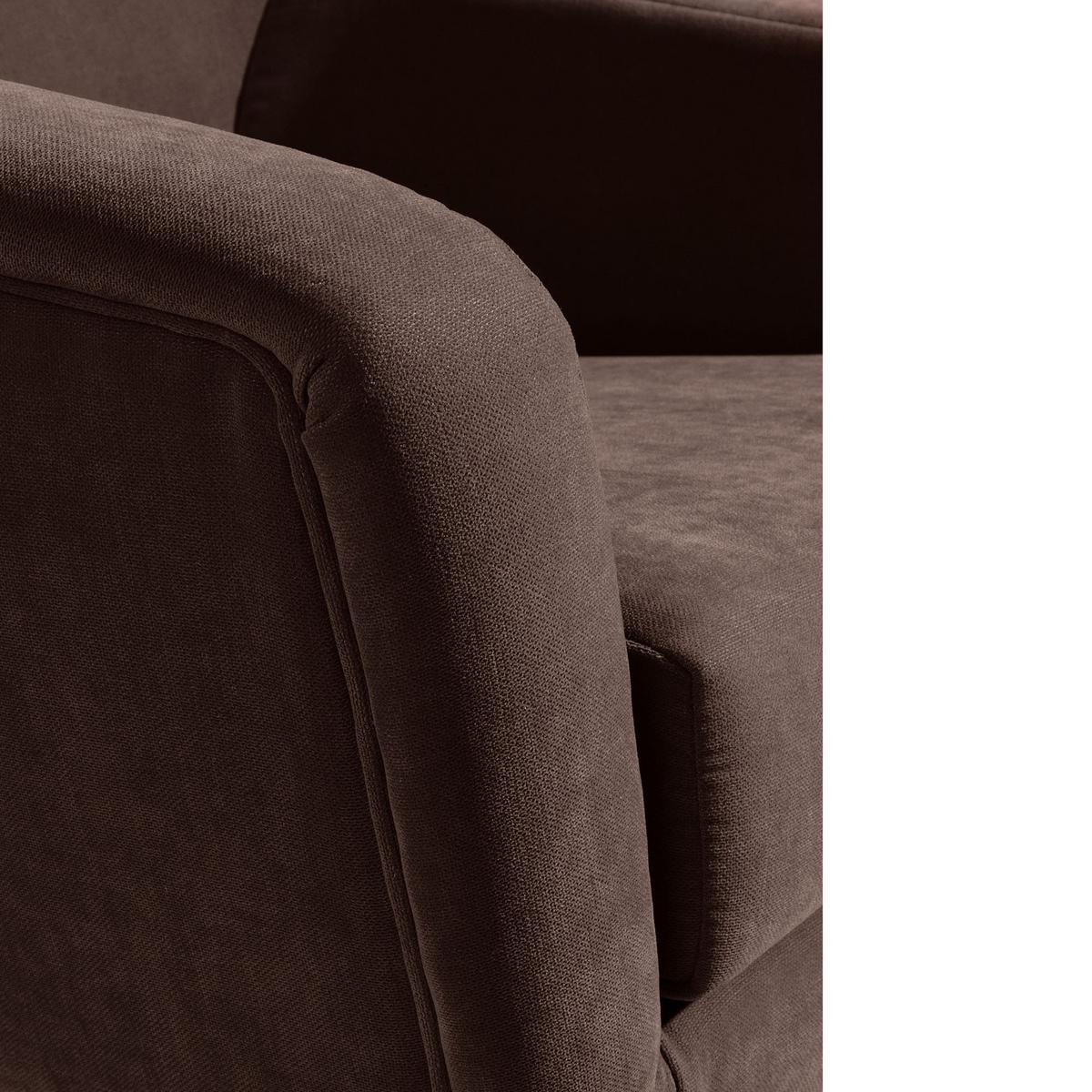SESSEL Kachka Bezug Veloursstoff Buche natur / braun - Braun, Kunststoff (71/81/67cm) - 58aufmkessel