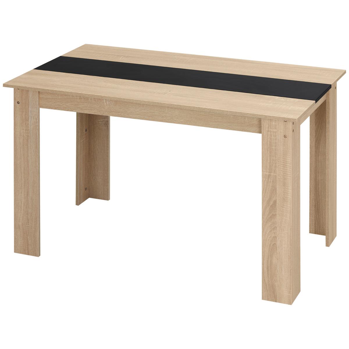 ESSTISCH Sylven 120/69/75 cm - Braun, Holz (120/69/75cm) - ZMH