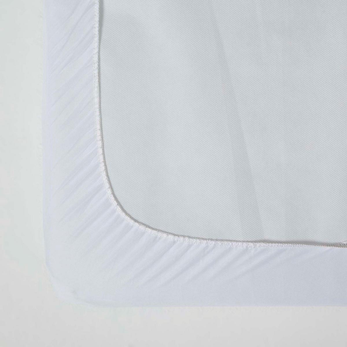 BABY-MATRATZENSCHONER wasserdicht & gepolstert 60/120 cm, 2er-Set - Weiß, Textil (60/120cm) - Homescapes