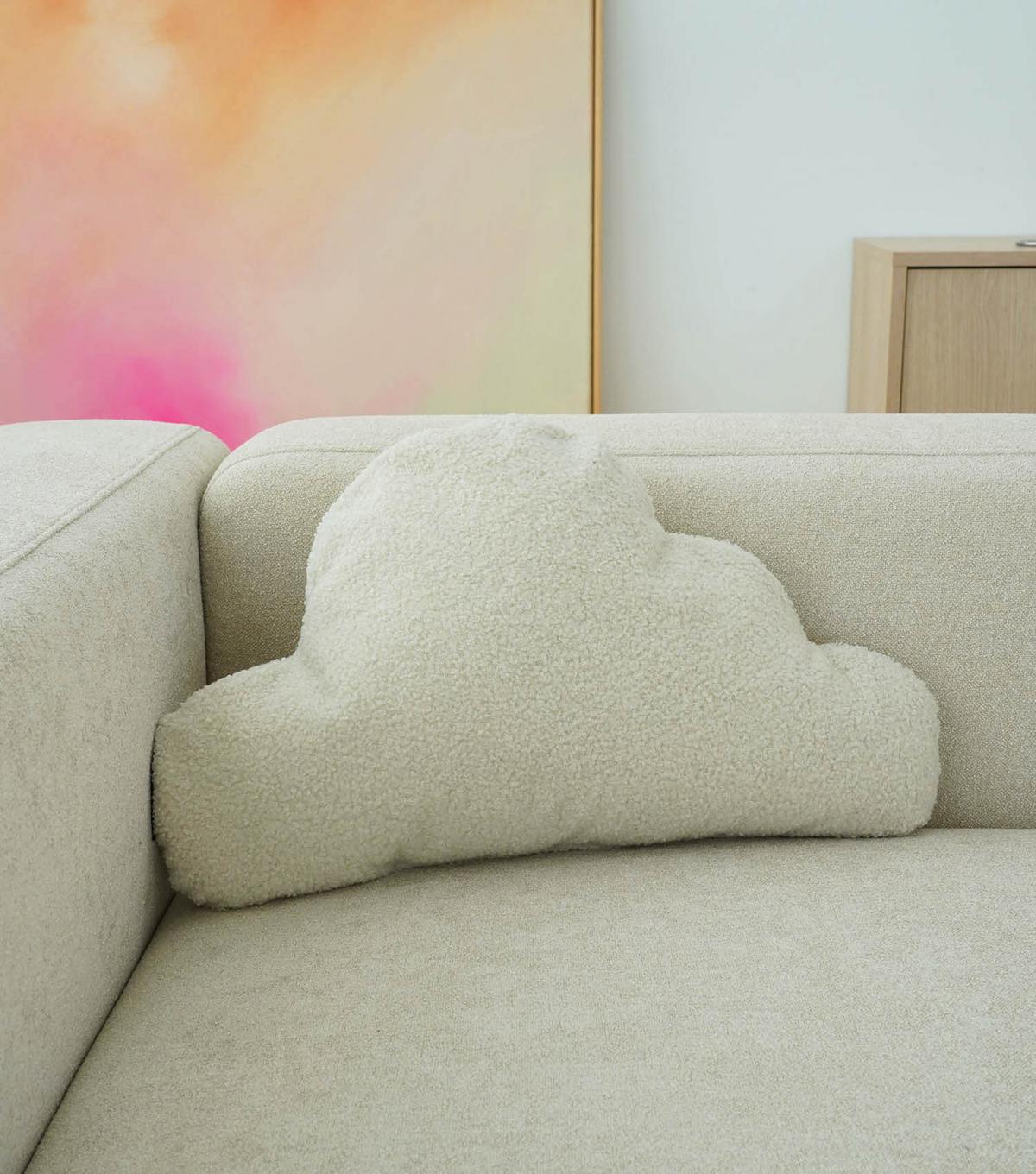 DEKOKISSEN Cloud - Beige, Textil (32/55cm) - Mokebo
