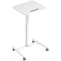 STEHPULT MDF Stahl Weiß - Weiß, Holzwerkstoff/Metall (60.5/52/114cm) - HOMCOM