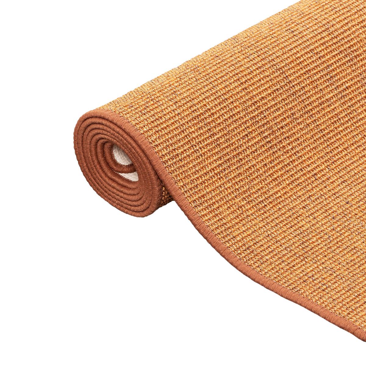 SISAL NATUR TEPPICH KLASSISCH - Braun, Textil (80/400cm) - Snapstyle