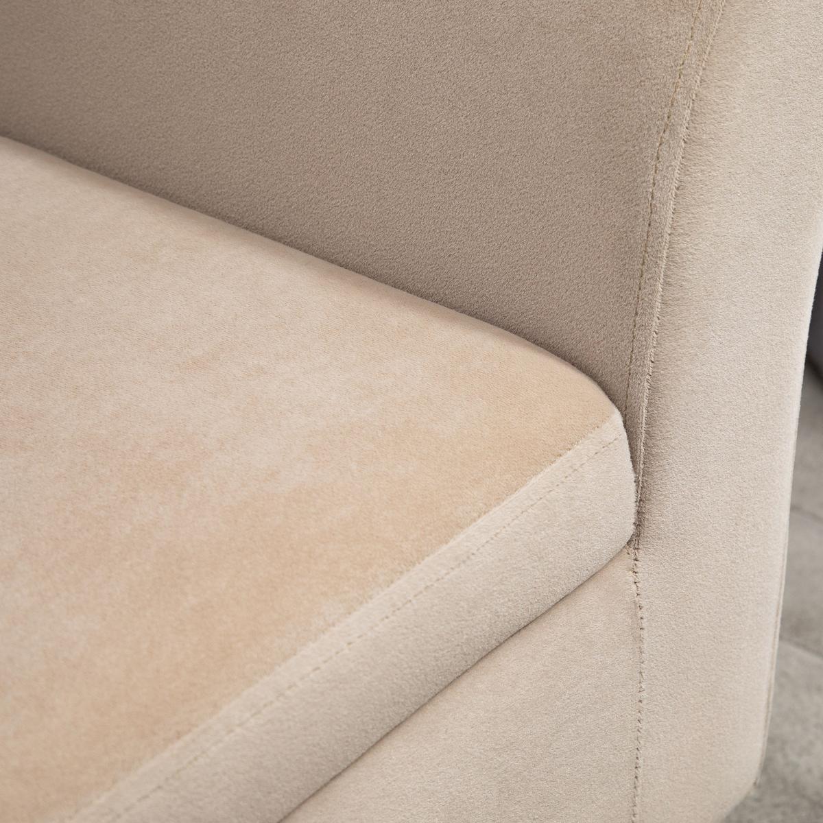 TRUHENBANK modern Gummiholz Beige - Beige, Kunststoff (41/65/111.5cm) - HOMCOM