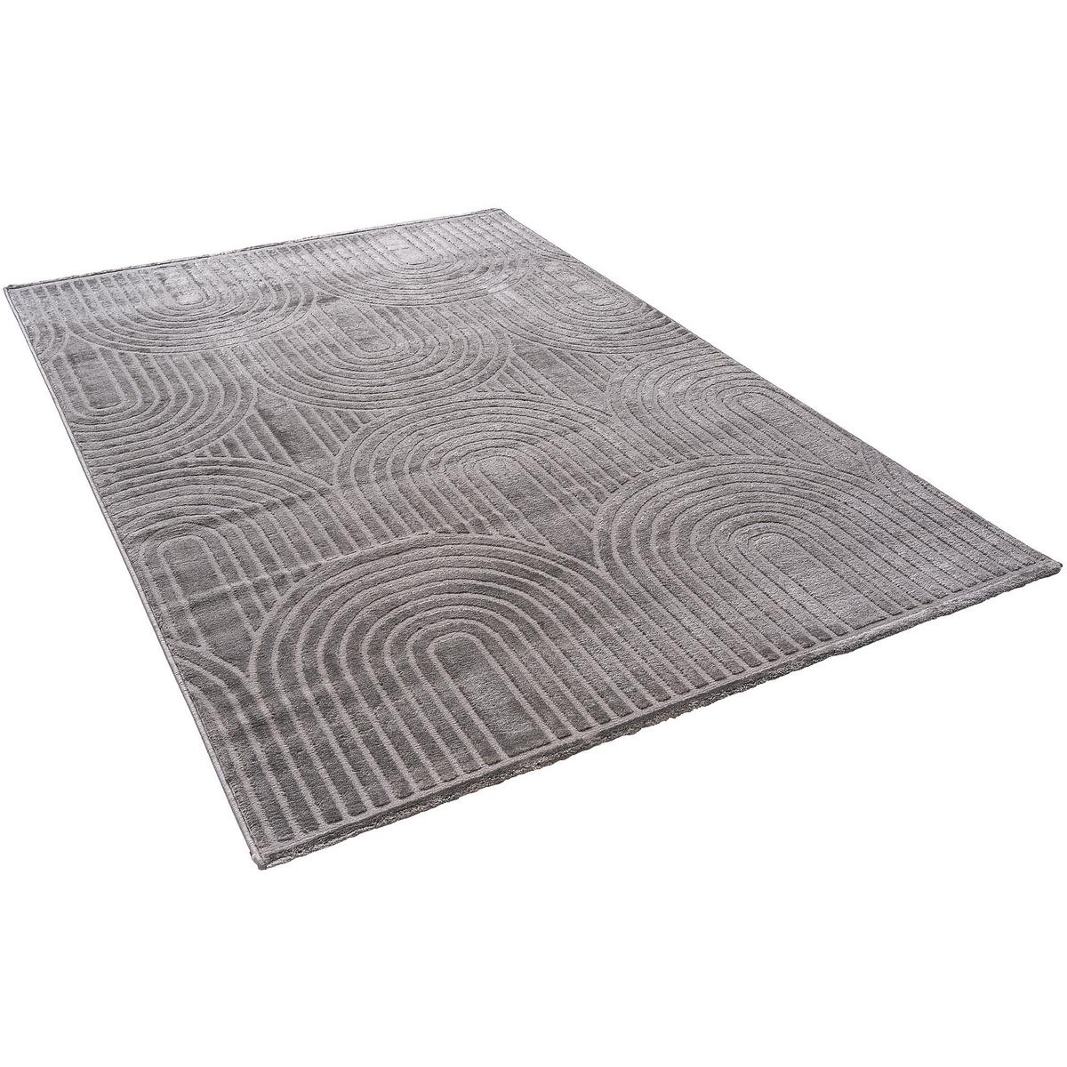 SOFT TEPPICH LUCIA - Anthrazit, Textil (120/170cm) - Pergamon