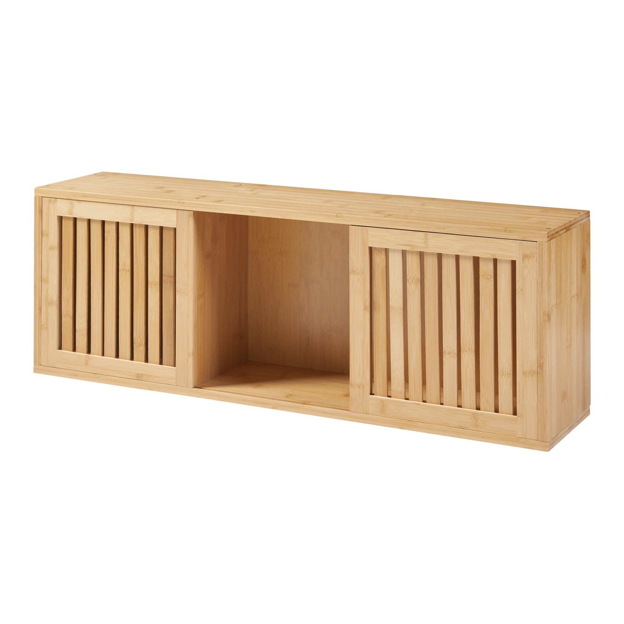 WANDREGAL Grums - Naturfarben, Naturmaterialen (20/33/92.5cm) - [en.casa]
